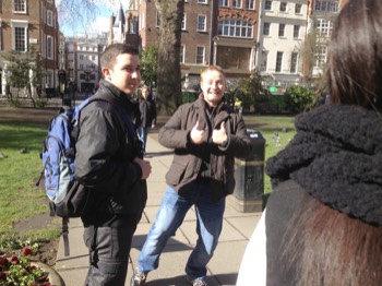  Drew Collins and Mikhail Gubkin in Soho Square 