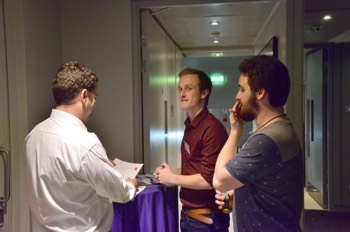  Steve Mead at the ExpoTees London front desk  