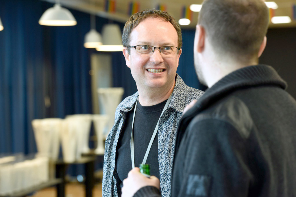  Former Head of Animation @Framestore Andy Lomas at the close of a very successful @ExpoTees_London event 