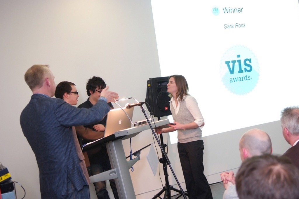  Presenting the Vis Awards to its recipients 